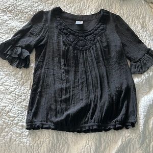 Womens black, Wrangler, blouse
